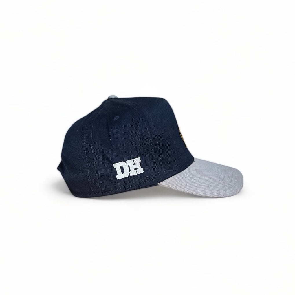 The Happy Hat - Navy/Gray