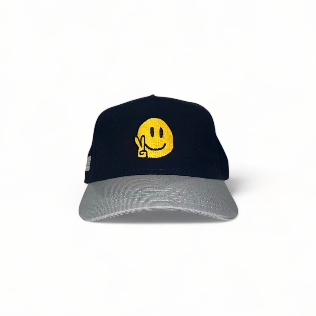 The Happy Hat - Navy/Gray