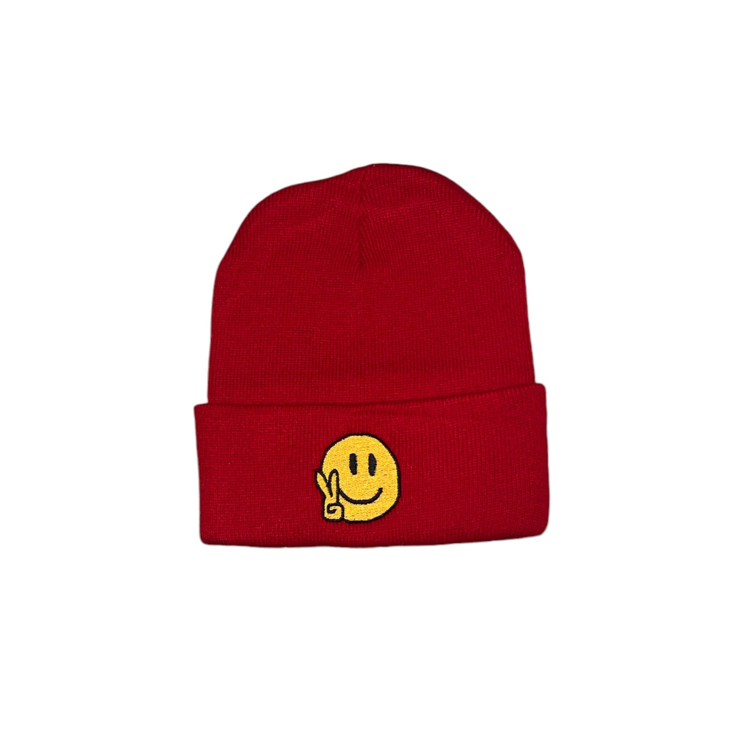 Happy Beanie - Red